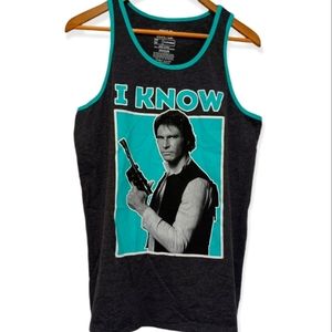 Star Wars Han Solo "I Know" Tank Top